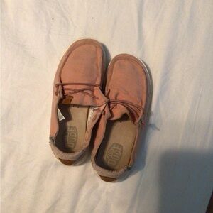 Kids Pink Casual Hey Dude Shoes